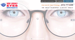 Desktop Screenshot of newjerseyeyes.com